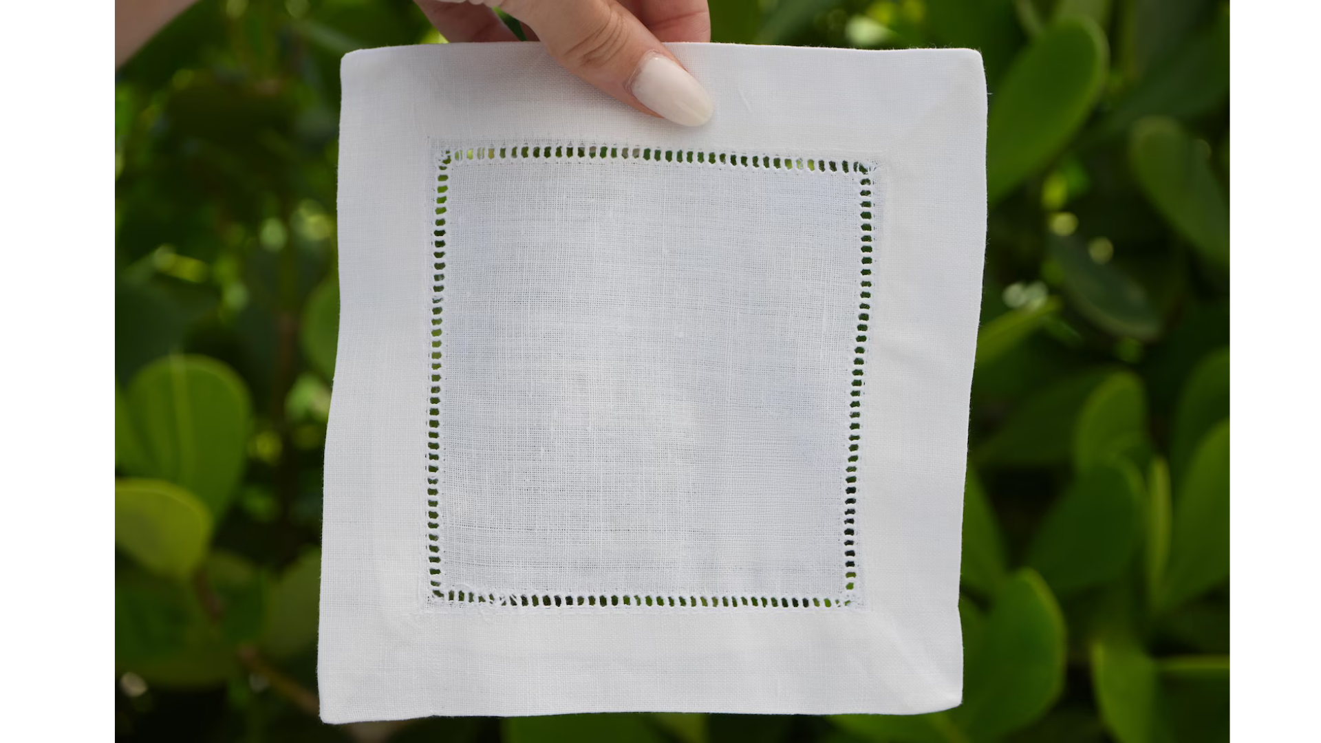 Embroidered Cocktail Napkins